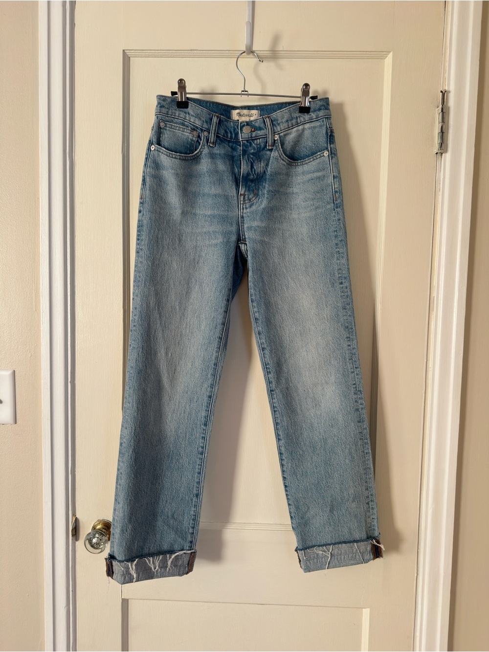 Madewell Mid Rise 90s straight jeans